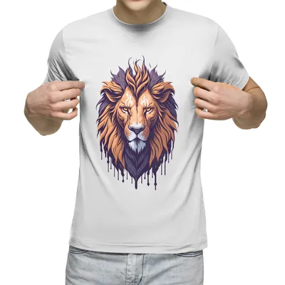 Купить Мужская футболка с 3D принтом «Король Лев», новинка 2021 года,  летние новые футболки с круглым вырезом и короткими рукавами, топы в 3D  стиле, мужская одежда, модные повседневные футболки | Joom