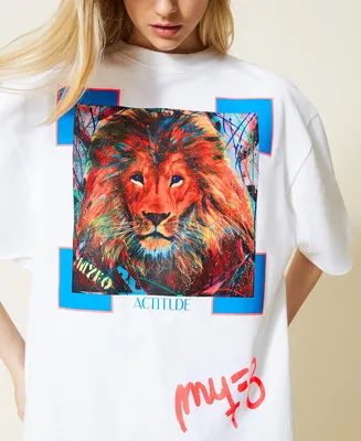 Лев на футболку» — создано в Шедевруме