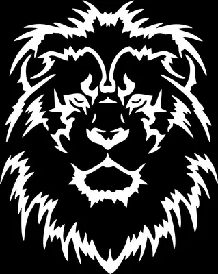 голова льва с изображением короны, Lion Drawing Art, лев, лев png | PNGWing