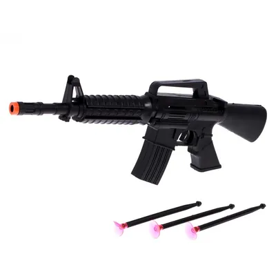 Автомат М4А1, стреляет присосками купить в Чите Оружие с присосками в  интернет-магазине Чита.дети (7532892)