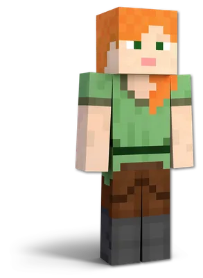 Minecraft Alex Poseable Model 3D Model $5 - .blend - Free3D