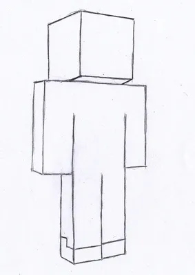 Идея для скетчбука Minecraft. | Скетчбуки артбуки лд рисунки для срисовки |  ВКонтакте