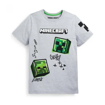 Футболка Minecraft для мальчиков светящаяся купить по цене 690 ₽ в  интернет-магазине KazanExpress