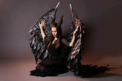 Чёрные крылья Малефисенты,ангела: 3 800 грн. - Поделки / рукоделие  Запорожье на Olx