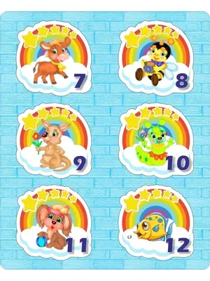 Комплект для маркировки в детском саду РАДУГА с буквами (90шт) - купить с  доставкой по выгодным ценам в интернет-магазине OZON (872519502)