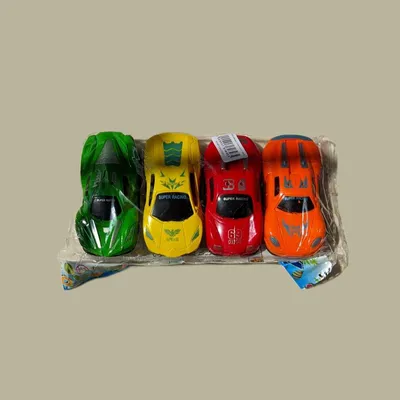 Машинка детская \"Весёлые гонки\" (для мальчиков) М4456 PLAST LAND – купить  по цене производителя