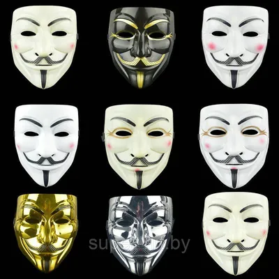 Пороховой сюжет маска Гая Фокса Guy Fawkes Night V, маска, лицо,  монохромный, голова png | Klipartz