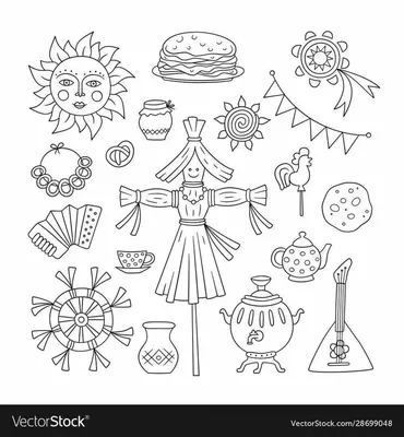 Рисунок на тему праздники на руси (50 фото) » рисунки для срисовки на  Газ-квас.ком
