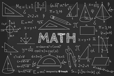 Образовательные математические формулы на белом фоне, образование, формула,  Мультфильм фон картинки и Фото для бесплатной загрузки