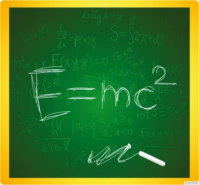 Математические формулы и уравнения фотообои • фотообои скалярный, сумма,  умножение | myloview.ru