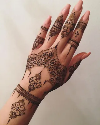 Мехенди на руке | Фото | Варианты тату мехенди в марокканском стиле