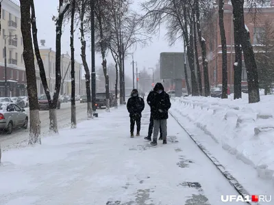 Фото «03.02.18, вечер в городе, метель (фото друзей)» из фотогалереи «Зима  или