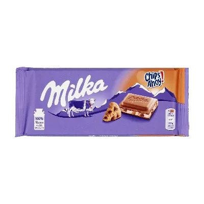 Milka Chocolate Bar with Strawberry 100g (Milka) – MezeHub