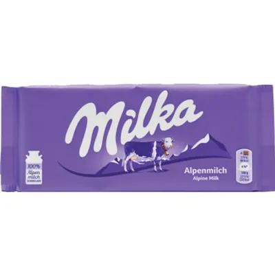 Milka Caramel Filled Chocolate Bar| Lolli and Pops