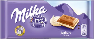 Milka Cow Spots - milk chocolate with white chocolate, net weight: 3.53 oz  - Polka Deli Inc.