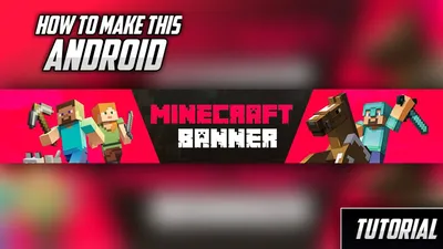 How to make a Minecraft Youtube Banner! - YouTube