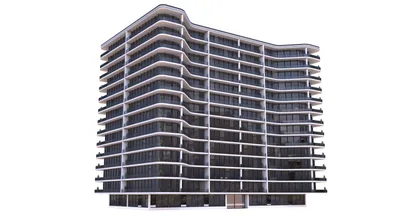 Готовый проект 3-х этажного жилого дома на 33 квартиры
