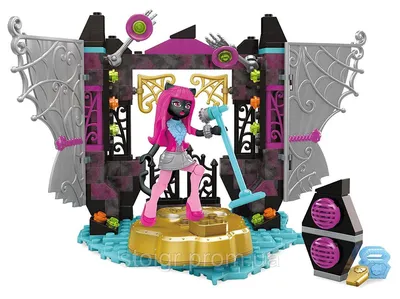 Mega Blocks Monster High Catty Noir Конструктор Мега Блокс Кэтти Нуар Сцена  — Купить на BIGL.UA ᐉ Удобная Доставка (585015835)