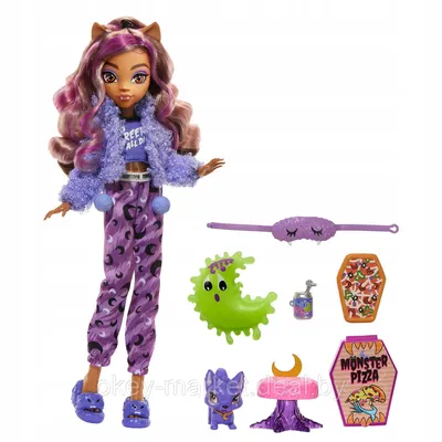 Куклы Monster High - Кукла Клодин Вульф, коллекция `Новый скарместр` Monster  High (Школа Монстров) в магазине LBX.RU, большое фото