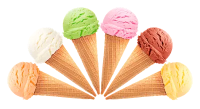 Мороженое в рожке - Png (пнг) картинки и иконки без фона