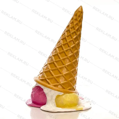 Вафельный рожок 110 мм для мороженого в шоколаде (170шт/кор)