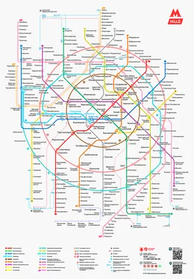 Об официальной схеме московского метро от сентября 2023 года
