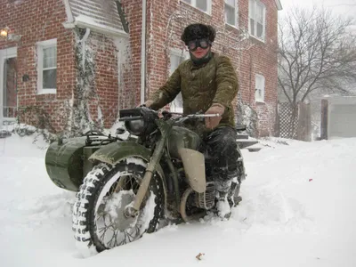 Армейские (военные) модификации мотоциклов Урал