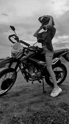 мото девушки | Питбайк, Девушки мотоциклистки, Мотоцикл