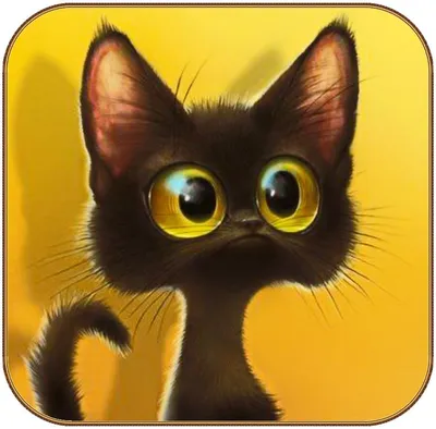 Виниловый магнит мультяшный кот купить в интернет-магазине Ярмарка Мастеров  по цене 200 ₽ – GR3FTRU | Магниты, Москва - доставка по России