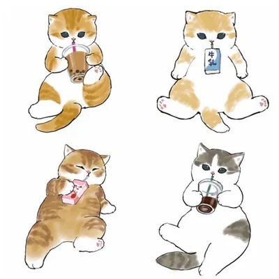 Пин от пользователя geraldine на доске monitos | Милые котики,  Очаровательные котята, Милые рисунки