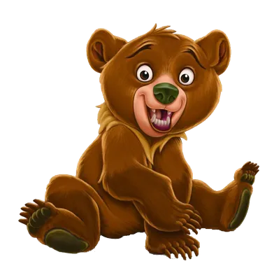 Медведь картинка для детей мультяшная