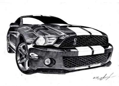 Форд Мустанг Рауш — Ford Mustang (5G), 5 л, 2010 года | фотография | DRIVE2