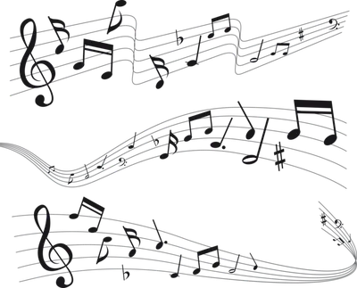 Музыкальные Ноты Для Оформления Дизайна — стоковая векторная графика и  другие изображения на тему 25 центов - 25 центов, Афиша, Бумага - iStock