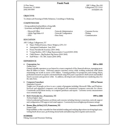 English CV Sample | Скачать образец английского резюме | Effective resume,  Resume form, Create a resume