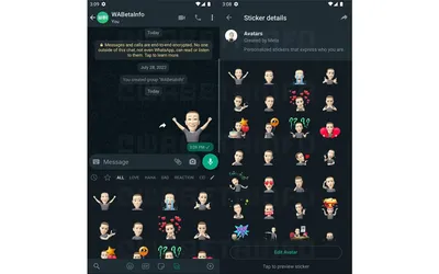 В WhatsApp появятся персонализированные аватары и стикеры на их основе |  Forbes Life