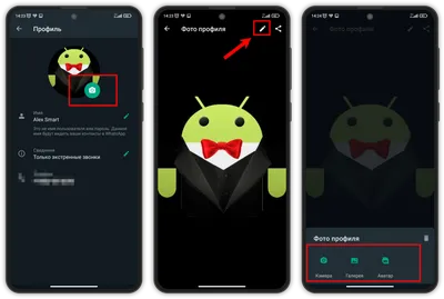 Как установить или поменять аватарку в WhatsApp? Показываю в картинках |  Mr.Android — эксперт по гаджетам | Дзен