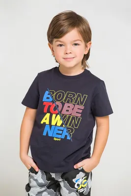 Купить футболку для мальчика Crockid в интернет магазине дешево