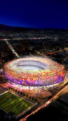 Барселона перестраивает Камп Ноу – видео реконструкции стадиона - 24 канал