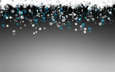 Обои Снежинка, синий, вода, обложка, фейсбук - картинка на рабочий стол и  фото бесплатно