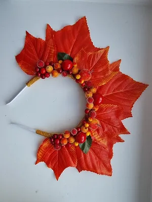 Осенний бал, корона | Осенние поделки, Поделки, Осенние украшения