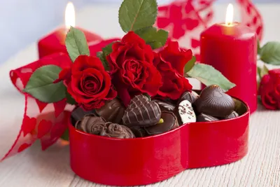 Романтический день святого Валентина - обои на рабочий стол