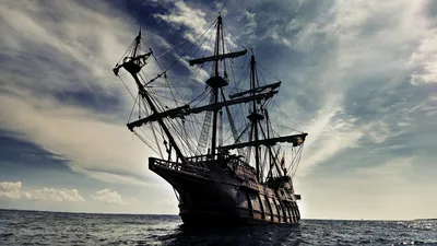 Обои Pirate ships Корабли Парусники, обои для рабочего стола, фотографии  pirate, ships, корабли, парусники, причал, парусные, пираты, реконструкция,  туман Обои для рабочего стола, скачать обои картинки заставки на рабочий  стол.