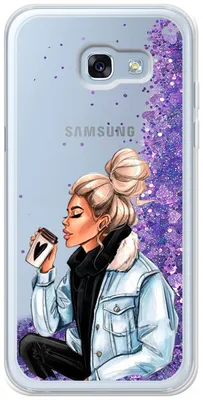 Силиконовый чехол на Samsung Galaxy A5 2017 / Самсунг А5 2017 Няшный  единорог, прозрачный - купить с доставкой по выгодным ценам в  интернет-магазине OZON (259614681)
