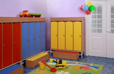 Наклейки на шкафчики для детского сада \"Смешарики\"