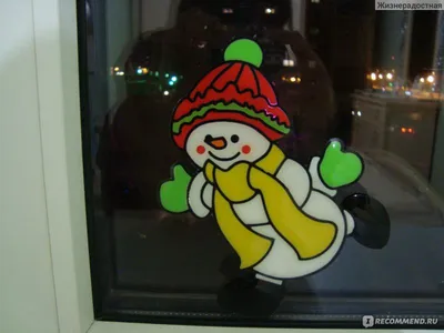 Новогодние рисунки на окне гуашью - 80 фото