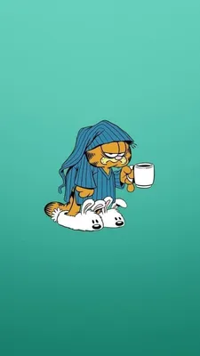 ☁️ Обои для телефона/Обои с Гарфилд/Мультяшные обои | Garfield wallpaper,  Phone lock screen wallpaper, Cartoon wallpaper iphone