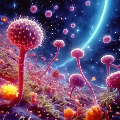 Бактерии - самые древние живые организмы» — создано в Шедевруме