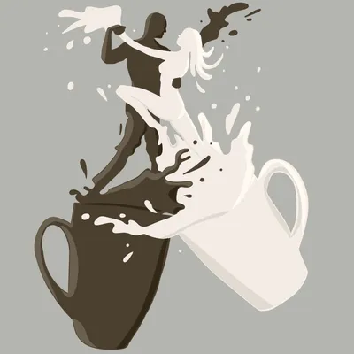 коллаж кофе опирающийся на определённую тему Стоковое Изображение -  изображение насчитывающей свежесть, еда: 5806621