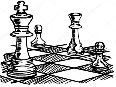 Шахматное королевство рисунок - 62 фото