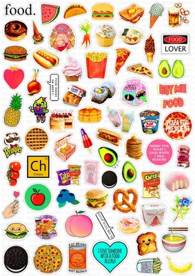 Нарисованные рукой элементы иллюстрации шаржа еды плодоовощ PNG , фрукты,  питание, Рисованной PNG картинки и пнг PSD рисунок для бесплатной загрузки